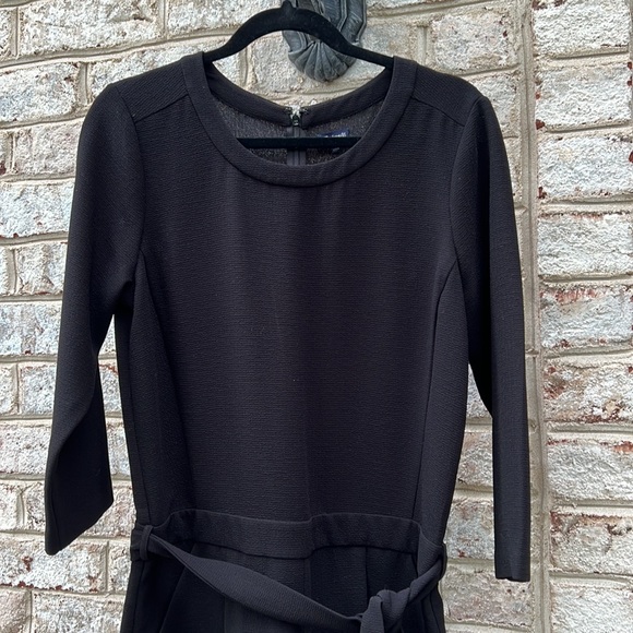 Madewell Black Crepe Sloan Jumpsuit 6 - Picture 3 of 13